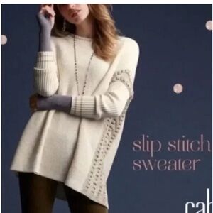 CAbi Slip Stitch Sweater